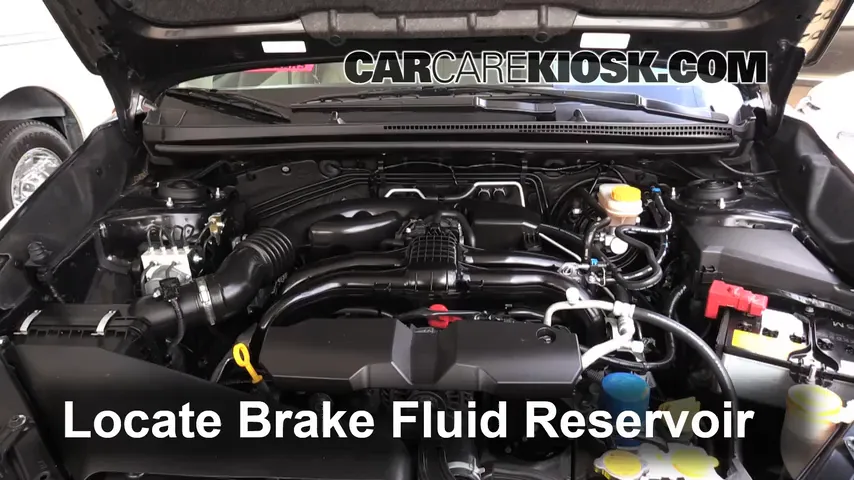 2014 Subaru XV Crosstrek Limited 2.0L 4 Cyl. Brake Fluid